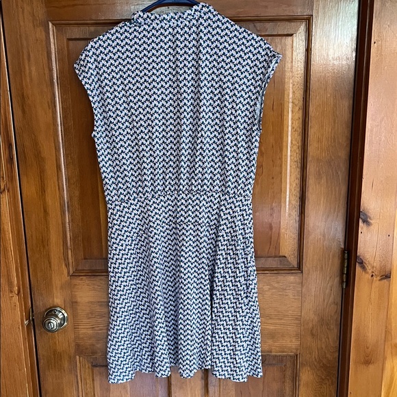 Boden Elegant Patterned Dress Size 10 - Picture 3 of 7